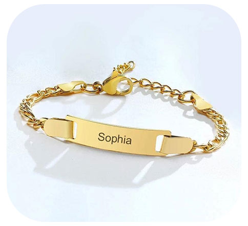 Gourmette Femme Plaquer or