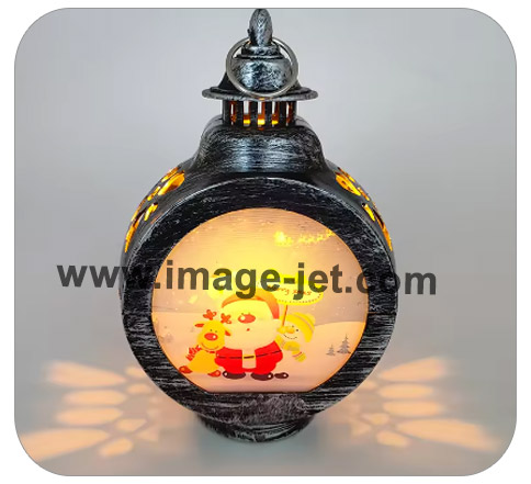 Lampe de chevet rond à pille personnalisée 